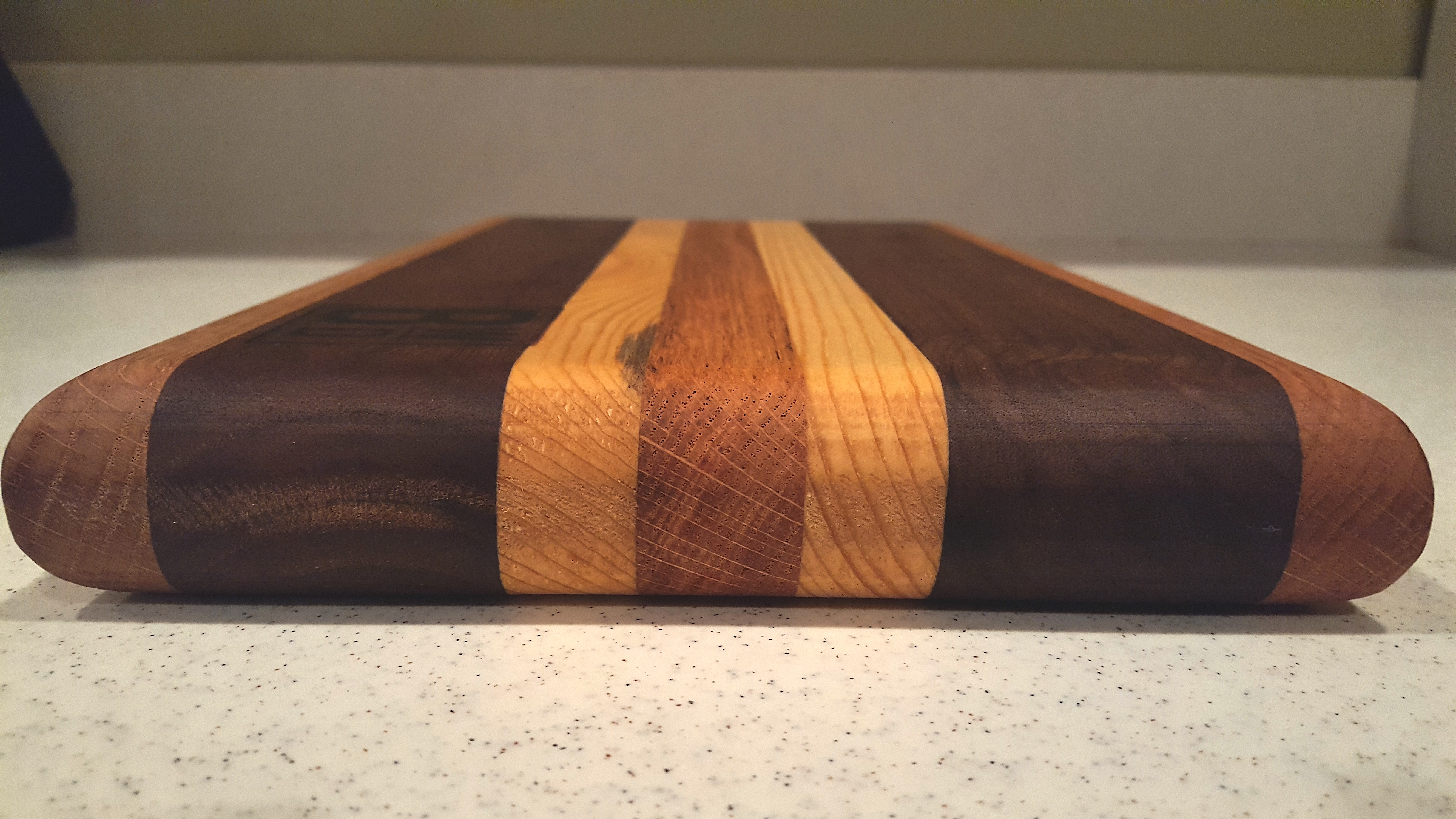 Thin Stripe Cutting Board — Riveted Woodworking & Design